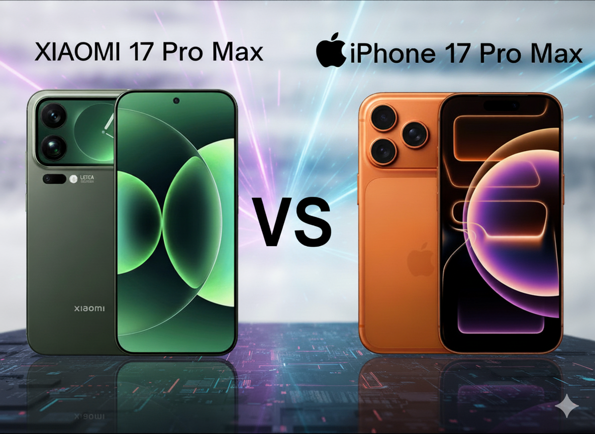 Xiaomi 17 Pro Max vs iPhone 17 Pro Max